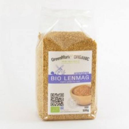 Greenmark Bio Lenmag Aranysárga 500 g