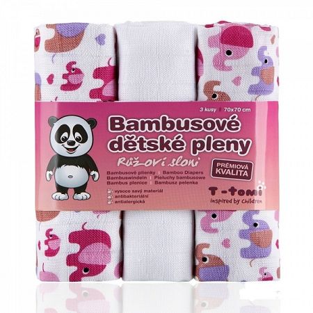 Gyerek bambusz pelenka mintával