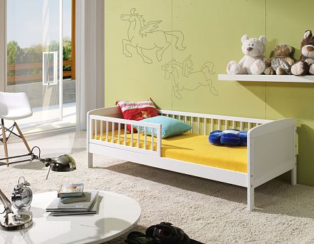 Gyerekágy Junior - 140x70 cm - fehér 
