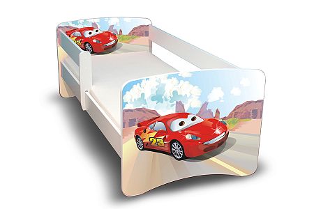 Gyerekágy leesesgátlóval - Racer