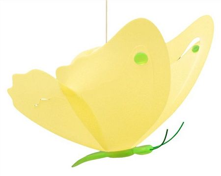 Gyerekszoba lámpa - pillangó - különböző színek