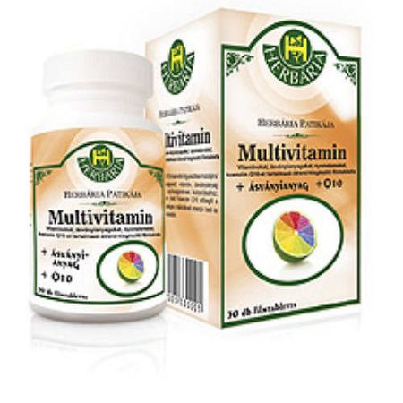 Herbária Multivitamin+Q10 filmtabletta, 30 db