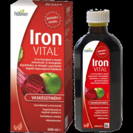 HÜBNER IRON VITAL VASKÉSZÍTMÉNY 500 ML