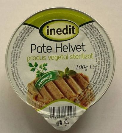 Inedit Helvet pástétom zöldséges, 100 g