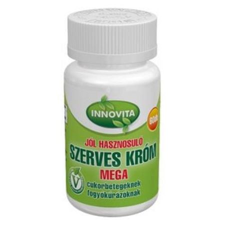 Innovita Szerves Króm Mega, 60 db tabletta