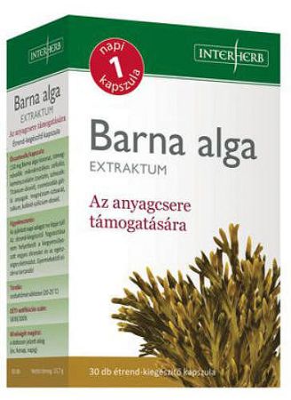 Interherb barna alga kapszula, 30 db