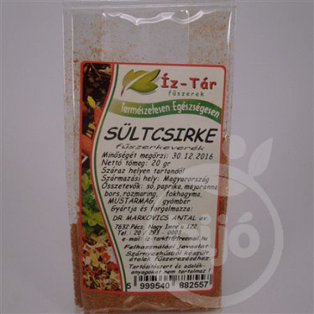 Íz-Tár Sültcsirke fűszerkeverék, 20 g
