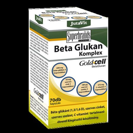 Jutavit Beta Glukan Komplex kapszula, 70 db
