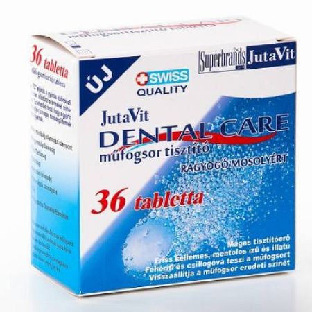 Jutavit dental care műfogsor tisztító, 36 db