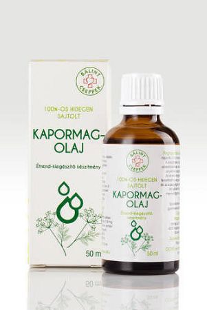 Kapormagolaj, 100%-os, hidegen sajtolt 50 ml