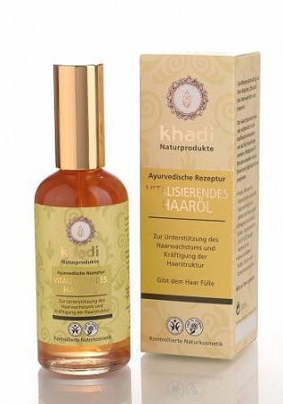 Khadi bio vitalizáló hajolaj, 100 ml