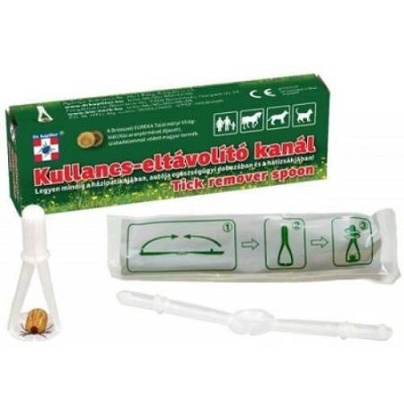 Kullancs-eltávolító kanál, 1x, 1 db
