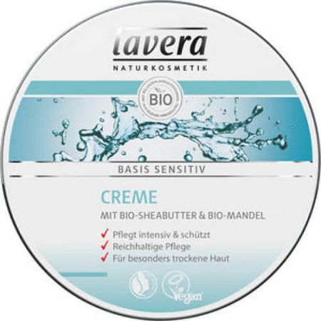 LAVERA Basis Sensitiv hidratáló krém, 150 ml