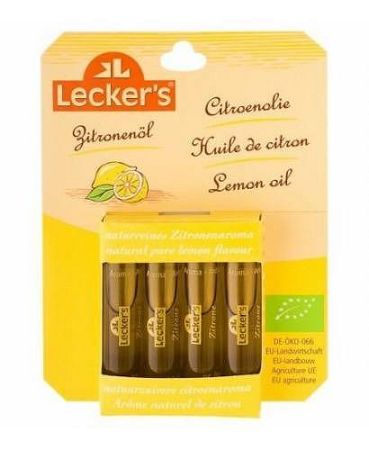 Lecker's bio Citromolaj /étkezési/, 4x2 ml