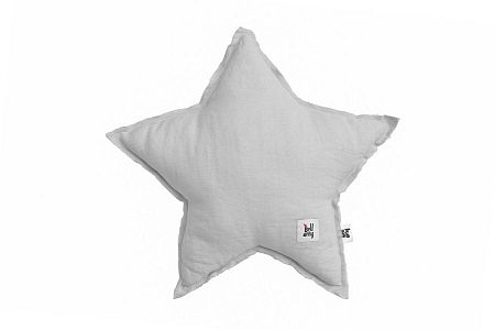 len- párna Star - szürke