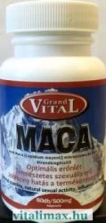 Maca kapszula, 60 db/500 mg