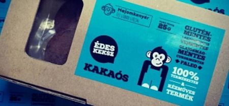 Majomkenyér gyerekkeksz, 50 g - Kakaós maki