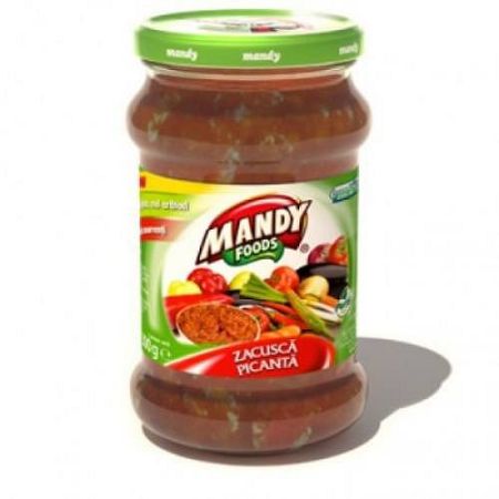 Mandy zakuszka, 300 g - csípős