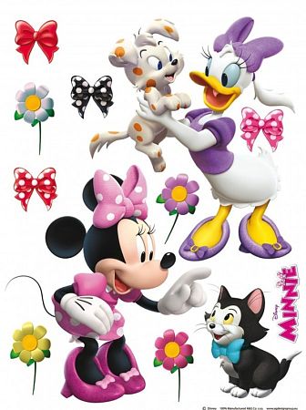 Maxi matricák - Minnie és az állatkák