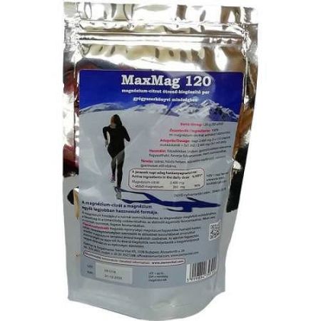 MAXMAG 120 MAGNÉZIUM-CITRÁT POR 120 G
