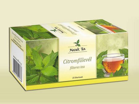 Mecsek Citromfűlevél tea, 25 filter