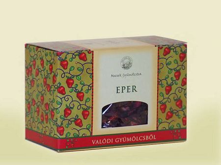 Mecsek Eper ízű szálas gyümölcstea, 100 g