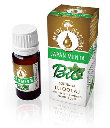 Medinatural bio illóolaj, 5 ml - Japán menta