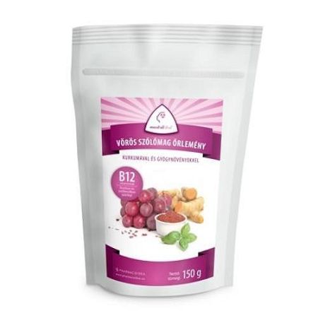 Mentalfitol vörös szőlőmag őrl.+B12 150g, 150 g
