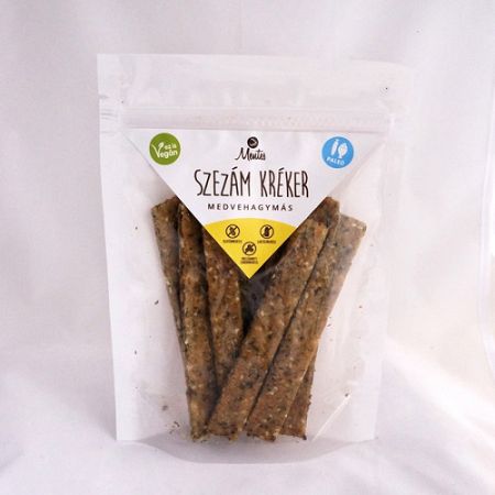 MENTES SZEZÁM- MEDVEHAGYMÁS KRÉKER, 80 g