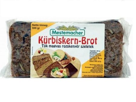 Mestemacher tökmagvas kenyér, 500 g