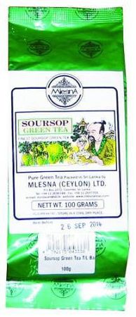 Mlesna szálas zöld tea soursop