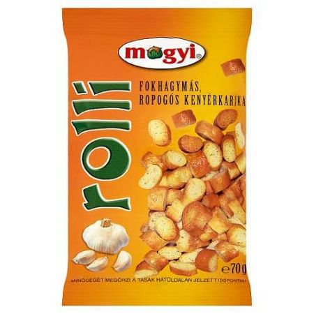 Mogyi rolli fokhagymás ropogós kenyér, 70 g