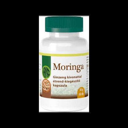 Moringa kapszula ginzeng kivonattal 60db