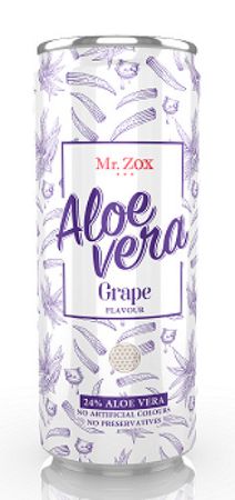 MR. Zox Aloe Vera kékszőlő, 240 ml