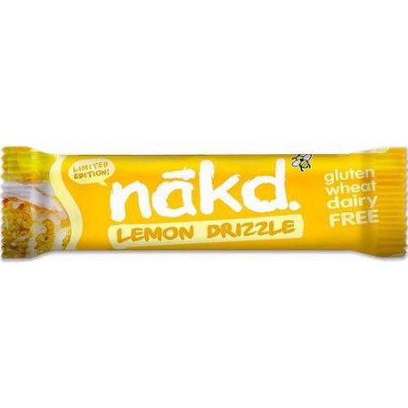 NAKD NYERS SZELET CITROMTORTA, 35 g