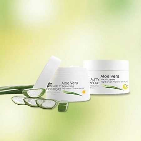 Nappali és éjszakai krém Aloe Vera,2db.