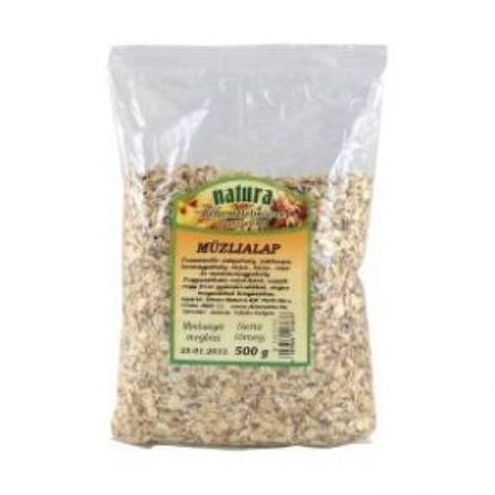 Natura 6 összetevős müzlialap, 500 g