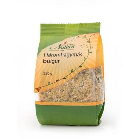 NATURA BULGUR HÁROMHAGYMÁS, 250 g