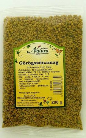 Natura görögszénamag csíráztatásra, 200 g