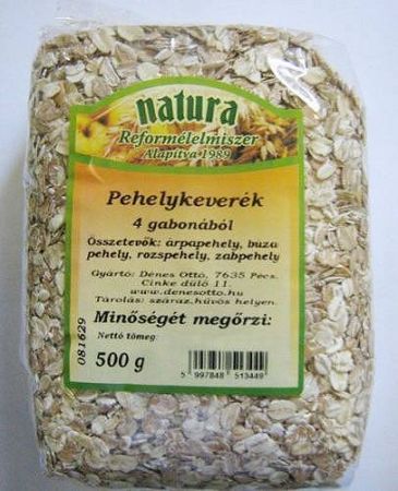 Natura pehelykeverék 4 gabonából, 250 g