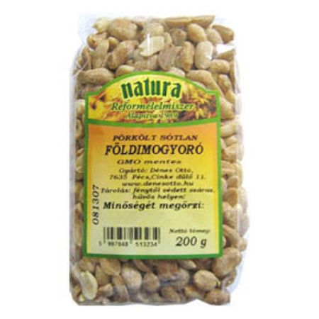 Natura pörkölt, sótlan földimogyoró, 200 g