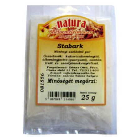 Natura Stabark növényi zselésitő por, 25 g