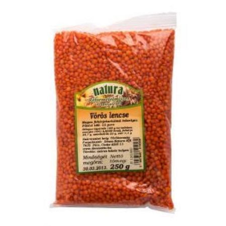 Natura vörös lencse, 500 g