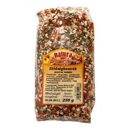 Natura zöldségkeverék, 250 g