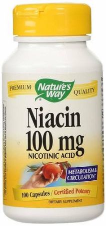 NATURES WAY NIACIN KAPSZULA, 100 db
