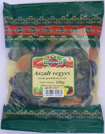 Naturfood Aszalt vegyes, 150 g