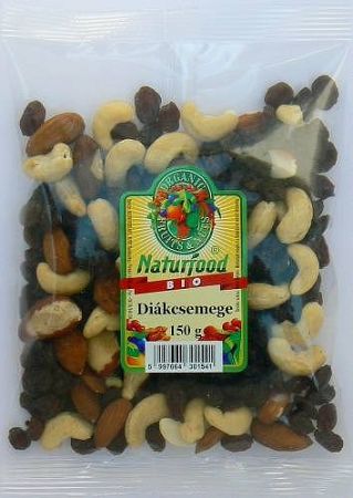 Naturfood Bio diákcsemege, 150 g