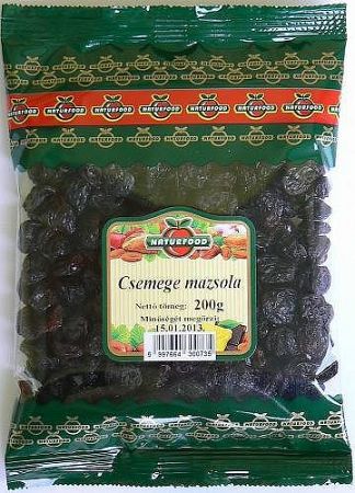 Naturfood Csemege mazsola, 200 g