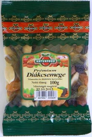 Naturfood Diákcsemege prémium, 100 g