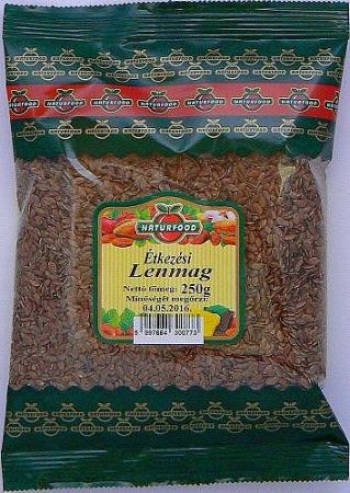 Naturfood Étkezési lenmag, 250 g